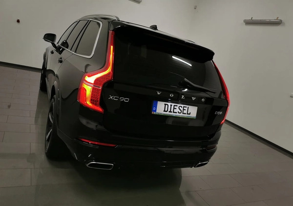 Volvo XC 90 cena 164999 przebieg: 170000, rok produkcji 2018 z Szczawnica małe 781